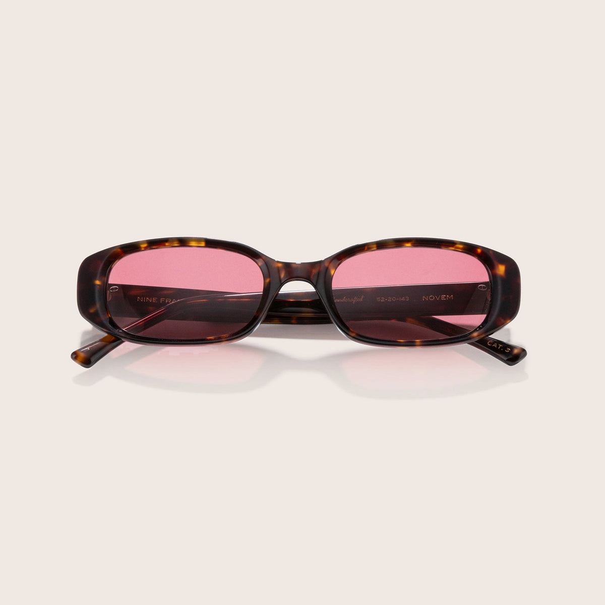 Novem / Pink Tortoise sunglasses - Nine Frames