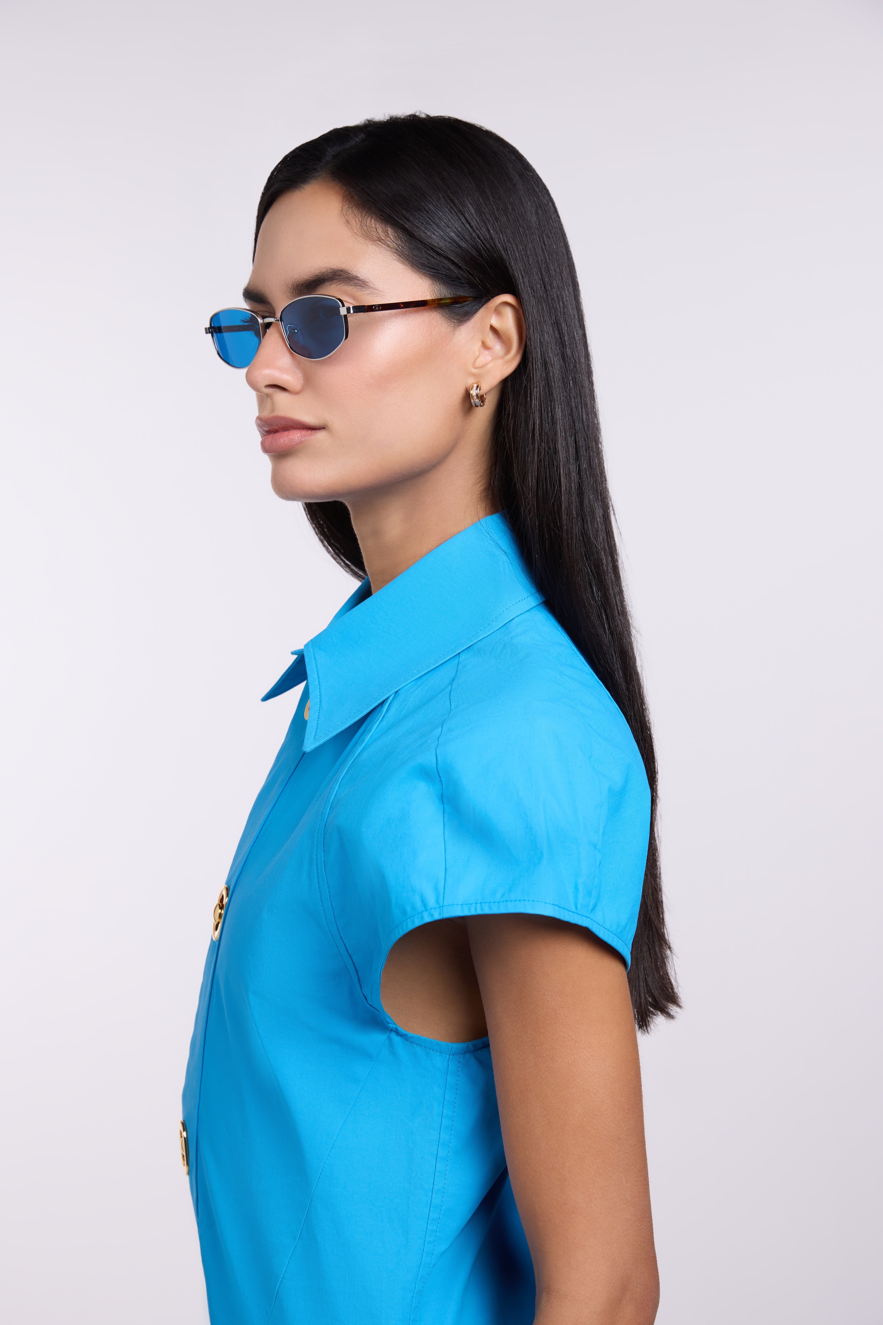 Nio / Tortoise Blue sunglasses