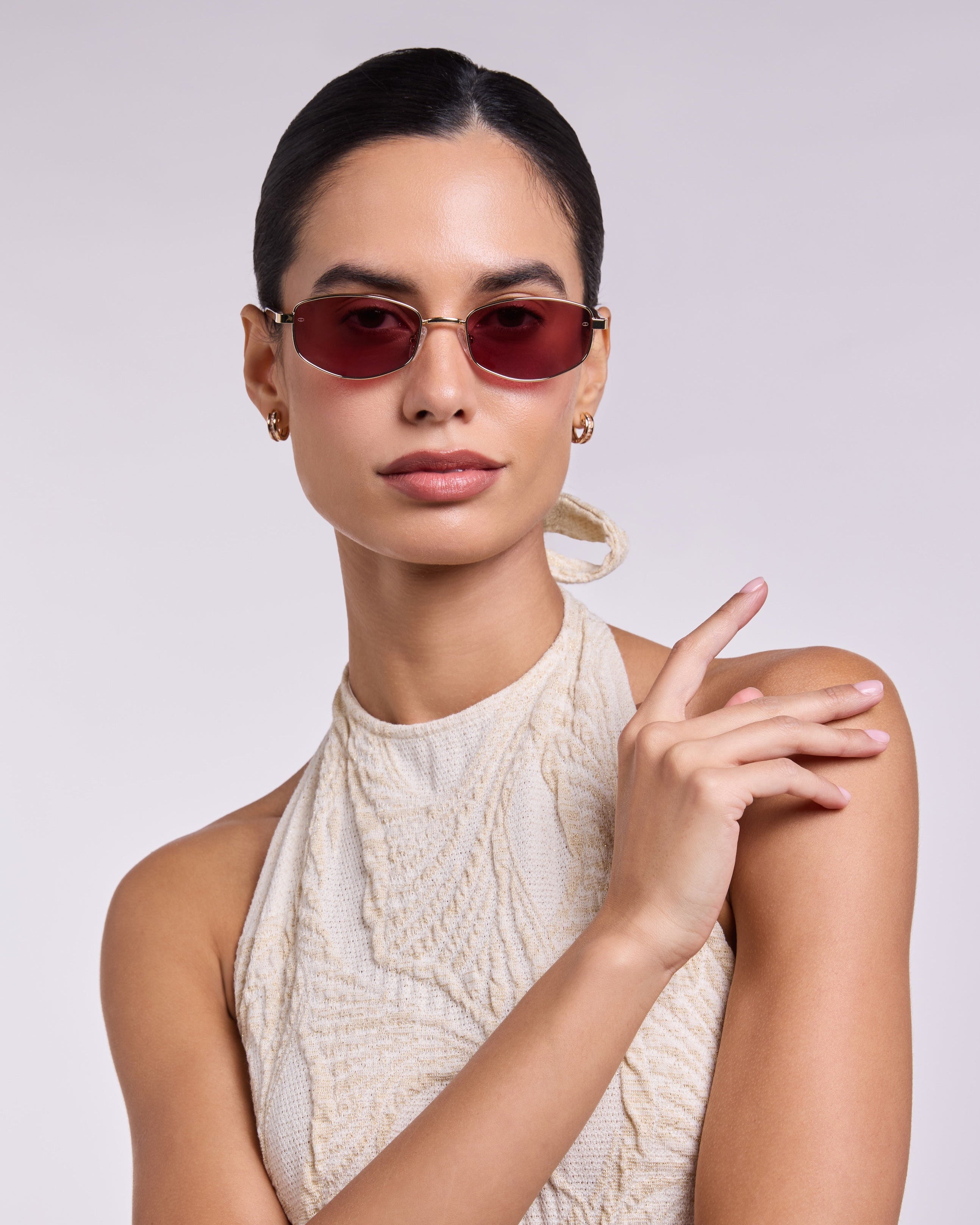 Nio / Pink Havana sunglasses - Nine Frames