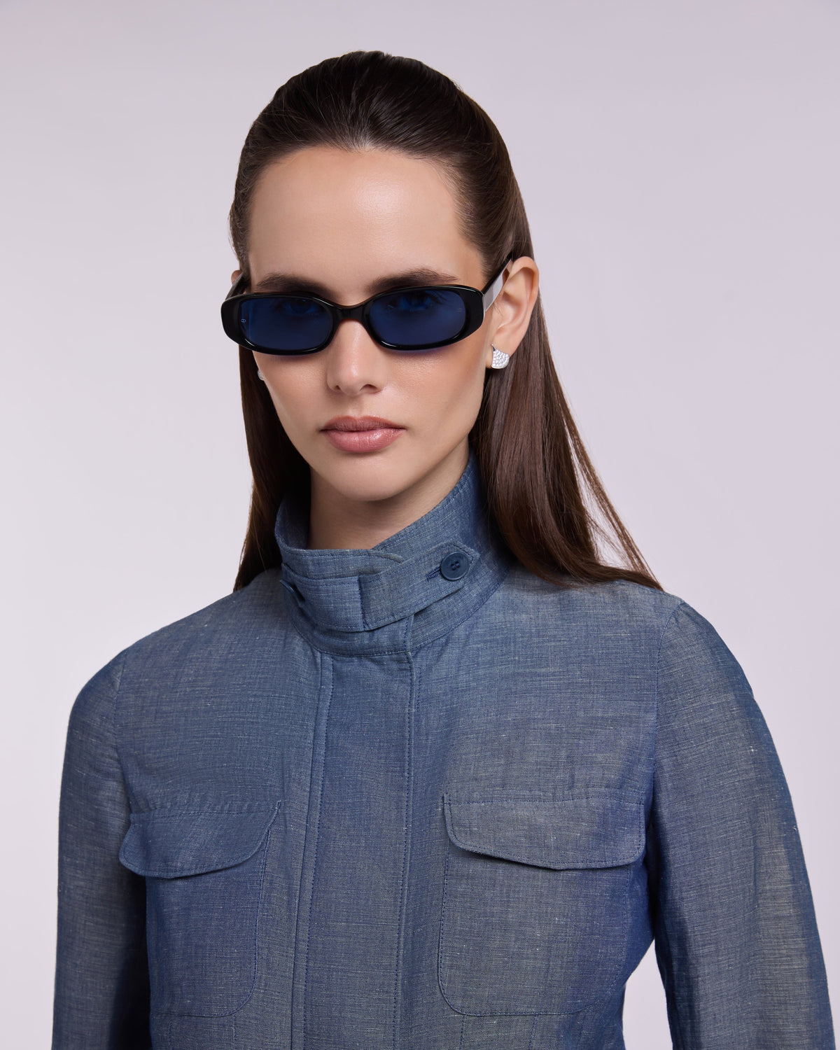 Novem / Midnight Blue sunglasses - Nine Frames