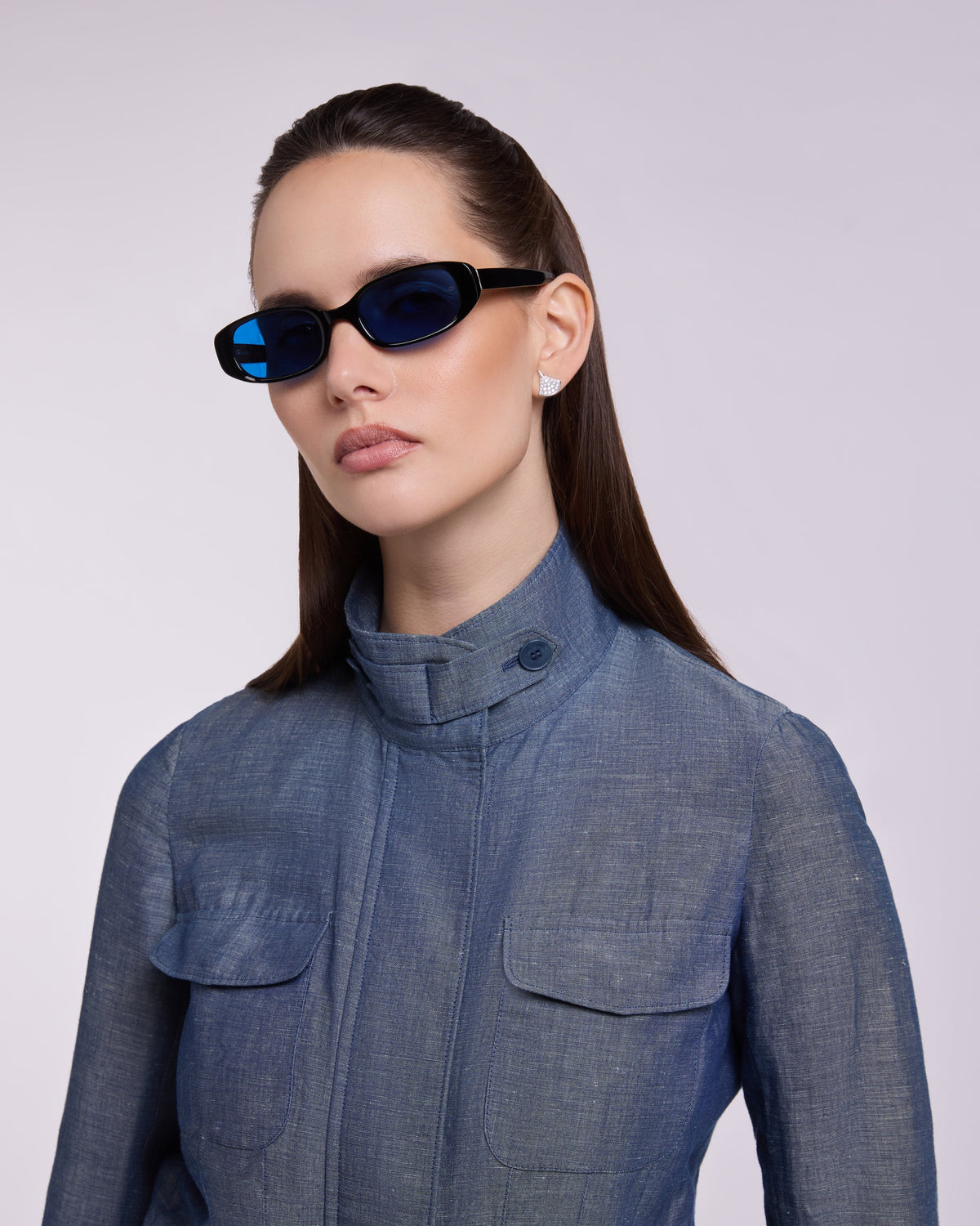 Novem / Midnight Blue sunglasses - Nine Frames